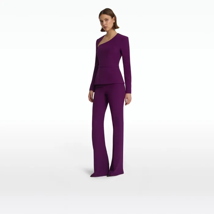 Halluana Currant Trousers Women Safiyaa Trousers