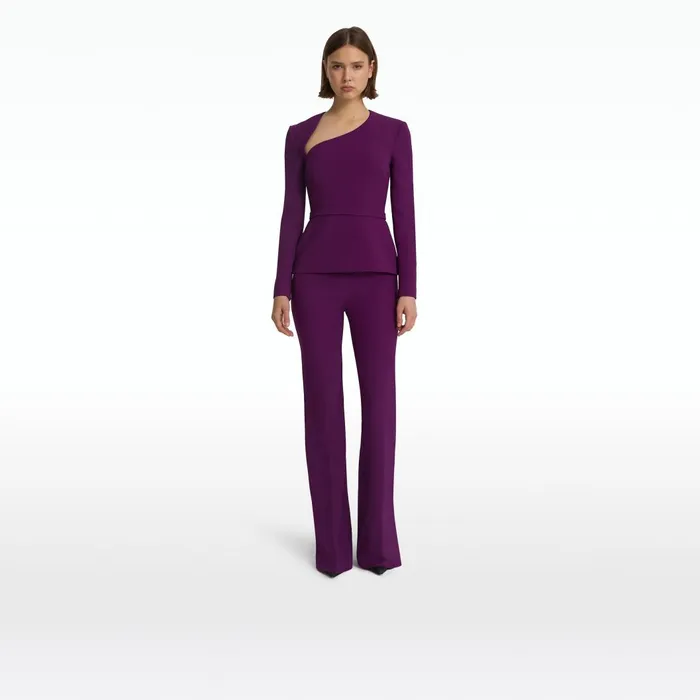 Halluana Currant Trousers Women Safiyaa Trousers