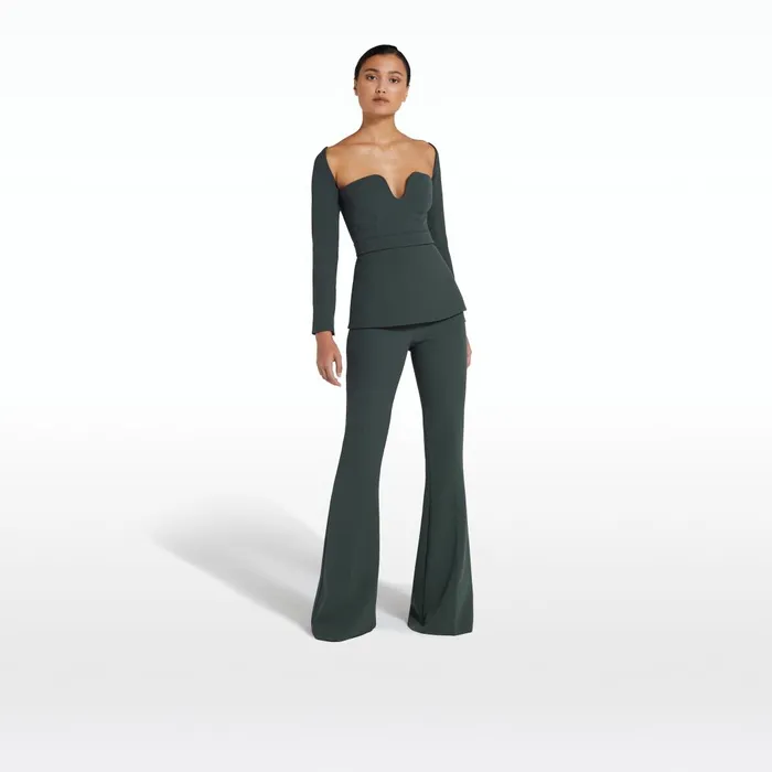 Halluana Graphite Trousers Women Safiyaa Trousers