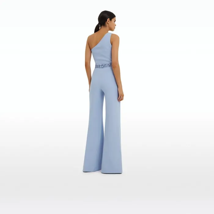 Halsey Soft Sky Jumpsuit Women Safiyaa Jumpsuits