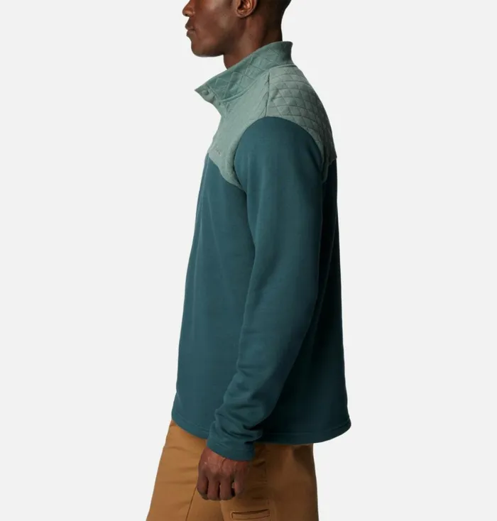 Hart Mountain Quilted Half Snap Pullover Metal Night Wave Mens Columbia Sportswear Pullovers and Tops Hart Mountain Quilted Half Snap Pullover Metal Night Wave Mens Columbia Sportswear Pullovers and Tops