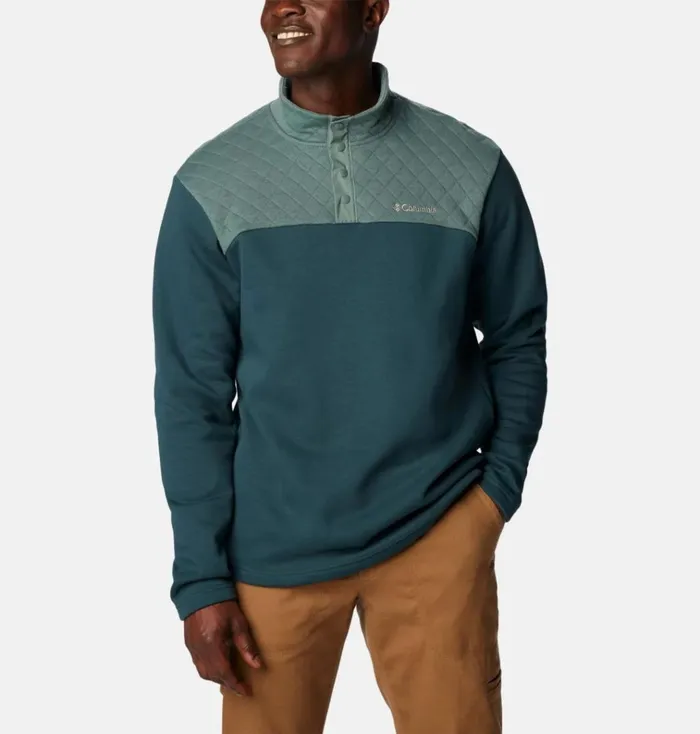 Hart Mountain Quilted Half Snap Pullover Metal Night Wave Mens Columbia Sportswear Pullovers and Tops Hart Mountain Quilted Half Snap Pullover Metal Night Wave Mens Columbia Sportswear Pullovers and Tops
