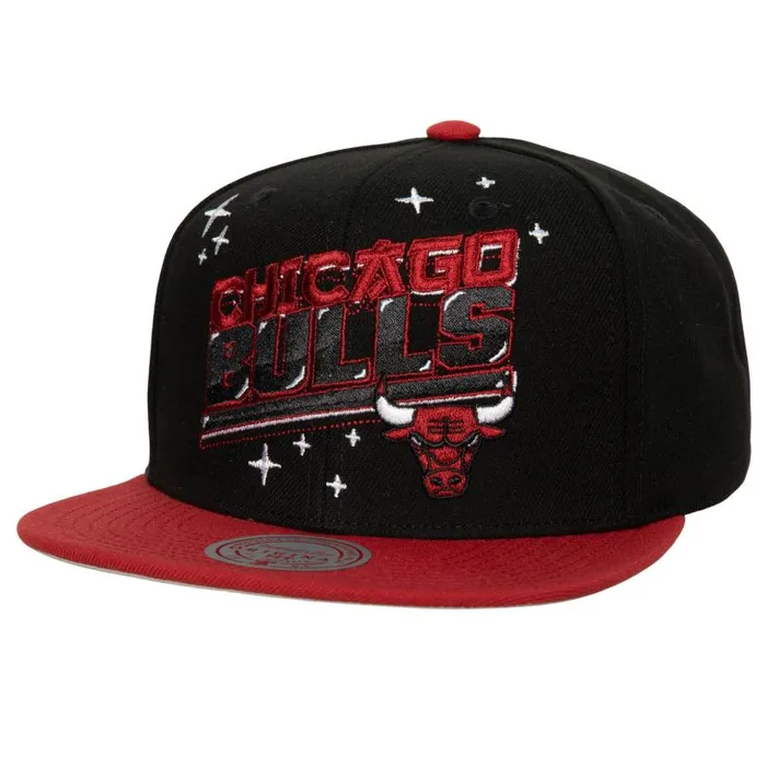 Hats and Headwear Men Mitchell and Ness Anime Snapback Chicago Bulls