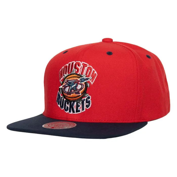 Hats and Headwear Men Mitchell and Ness Breakthrough Snapback HWC Houston Rockets