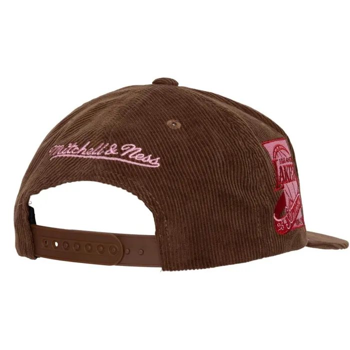 Hats and Headwear Men Mitchell and Ness BSB Cord Deadstock Snapback HWC Los Angeles Lakers Hats and Headwear Men Mitchell and Ness BSB Cord Deadstock Snapback HWC Los Angeles Lakers