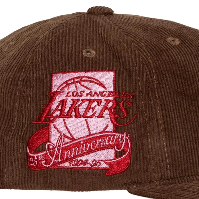 Hats and Headwear Men Mitchell and Ness BSB Cord Deadstock Snapback HWC Los Angeles Lakers Hats and Headwear Men Mitchell and Ness BSB Cord Deadstock Snapback HWC Los Angeles Lakers