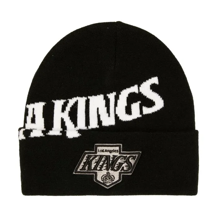 Hats and Headwear Men Mitchell and Ness Cricket Knit Vntg Los Angeles Kings