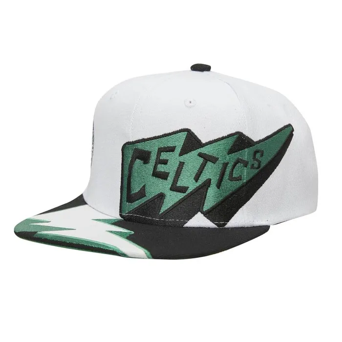 Hats and Headwear Men Mitchell and Ness Fast Times Snapback Boston Celtics
