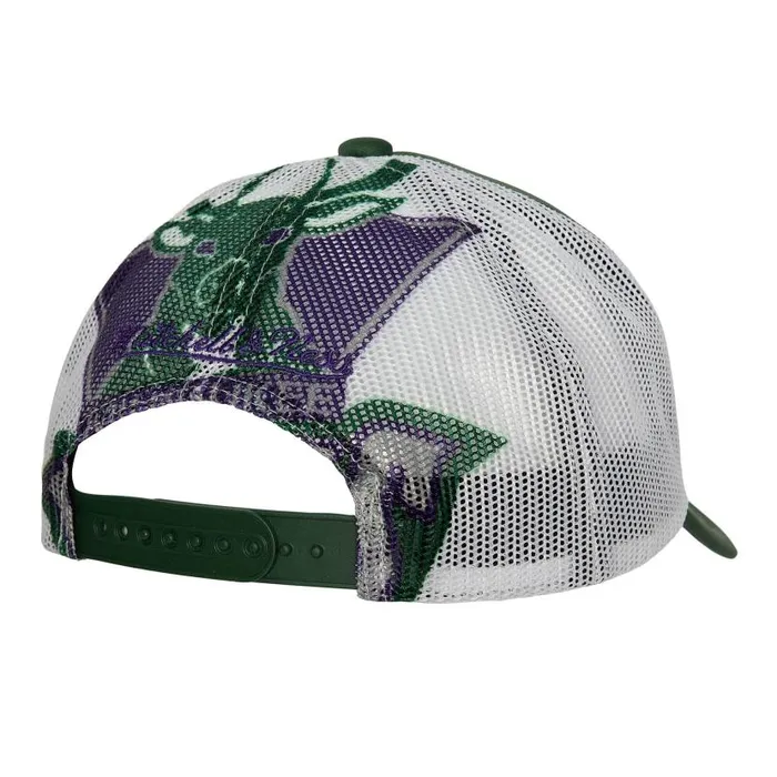 Hats and Headwear Men Mitchell and Ness Off The Backboard Trucker Snapback HWC Milwaukee Bucks Hats and Headwear Men Mitchell and Ness Off The Backboard Trucker Snapback HWC Milwaukee Bucks