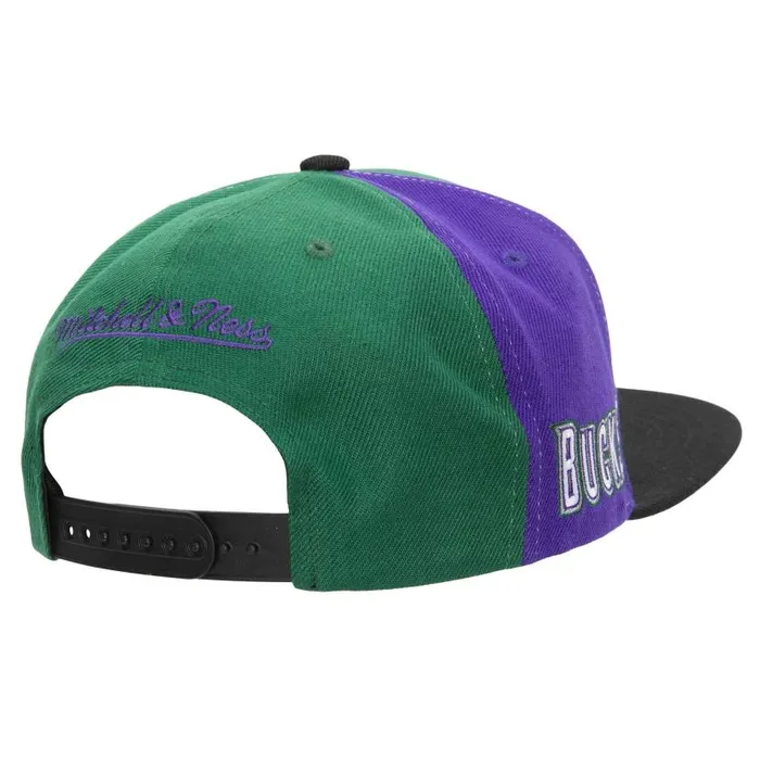Hats and Headwear Men Mitchell and Ness On The Block Snapback HWC Milwaukee Bucks Hats and Headwear Men Mitchell and Ness On The Block Snapback HWC Milwaukee Bucks