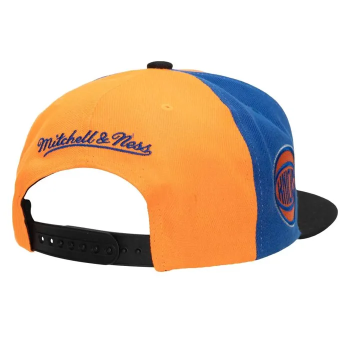 Hats and Headwear Men Mitchell and Ness On The Block Snapback New York Knicks Hats and Headwear Men Mitchell and Ness On The Block Snapback New York Knicks