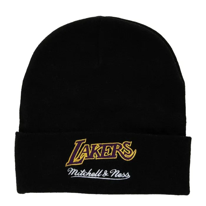 Hats and Headwear Men Mitchell and Ness Team Origins Knit HWC Los Angeles Lakers Hats and Headwear Men Mitchell and Ness Team Origins Knit HWC Los Angeles Lakers