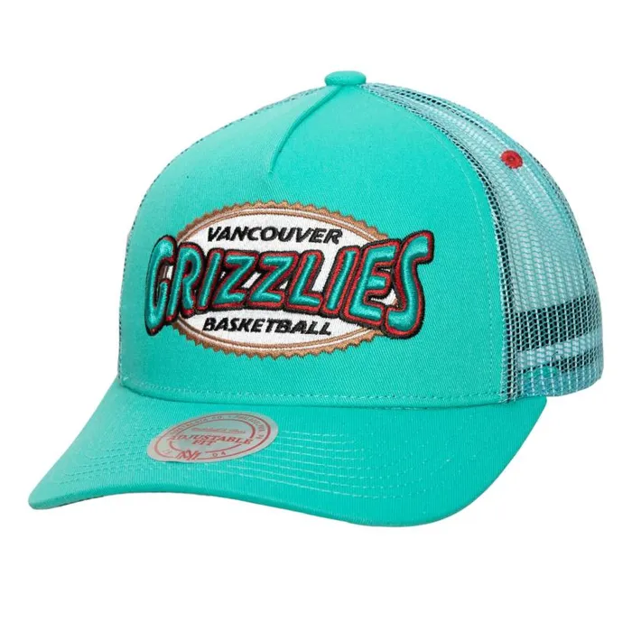 Hats and Headwear Men Mitchell and Ness Team Seal Trucker Snapback HWC Vancouver Grizzlies Hats and Headwear Men Mitchell and Ness Team Seal Trucker Snapback HWC Vancouver Grizzlies