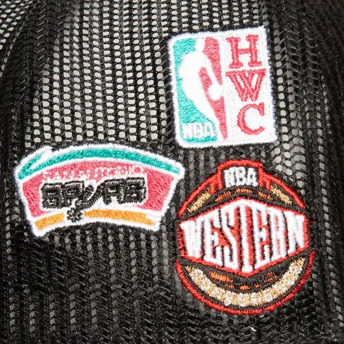 Hats and Headwear Men Mitchell and Ness Times Up Trucker HWC San Antonio Spurs Hats and Headwear Men Mitchell and Ness Times Up Trucker HWC San Antonio Spurs