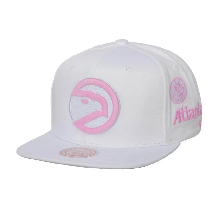 Hats and Headwear Men Mitchell and Ness UV Reactive Snapback HWC Atlanta Hawks Hats and Headwear Men Mitchell and Ness UV Reactive Snapback HWC Atlanta Hawks