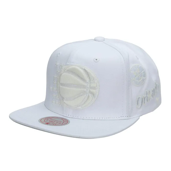 Hats and Headwear Men Mitchell and Ness UV Reactive Snapback HWC Orlando Magic