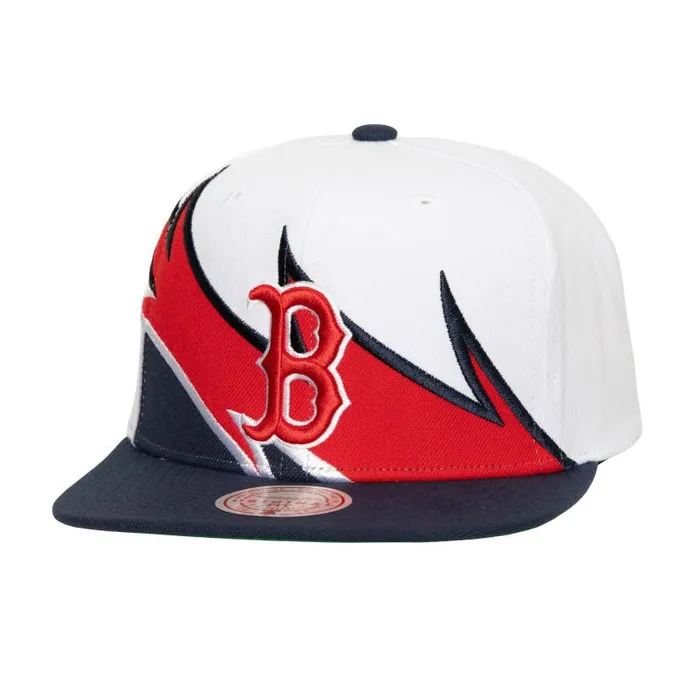 Hats and Headwear Men Mitchell and Ness Waverunner Snapback Boston Red Sox
