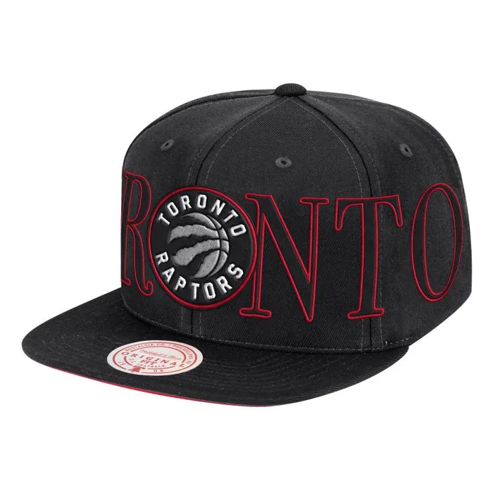 Hats and Headwear Men Mitchell and Ness Winner Circle Snapback Toronto Raptors