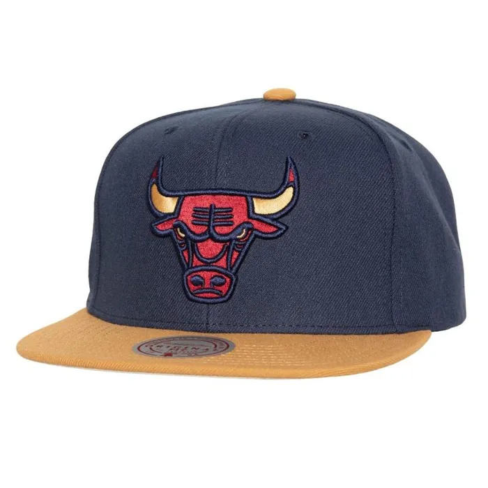 Hats and Headwear Men Mitchell and Ness Work It Snapback Chicago Bulls