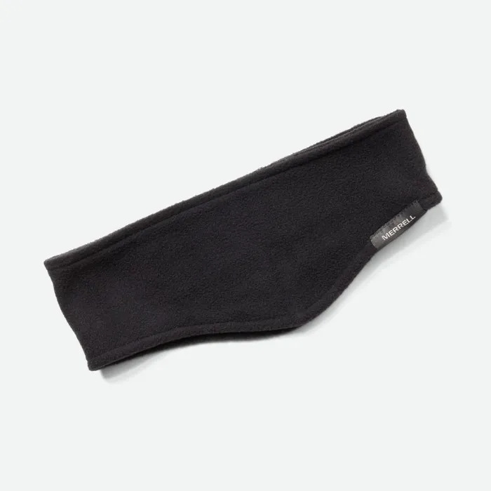Hats Men Merrell Classic Fleece Headband Black