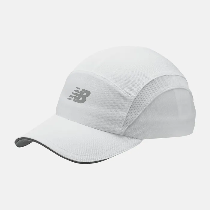 Hats MenWomen Newbalance 5 Panel Performance Hat White