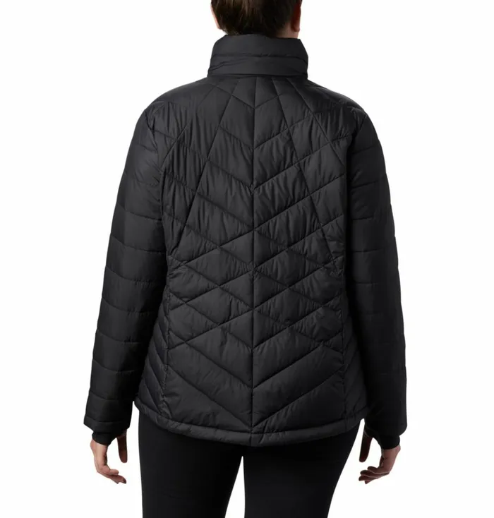 Heavenly Jacket 8211 Plus Size Black Womens Columbia Sportswear Insulated and Down Heavenly Jacket 8211 Plus Size Black Womens Columbia Sportswear Insulated and Down