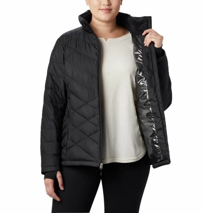 Heavenly Jacket 8211 Plus Size Black Womens Columbia Sportswear Insulated and Down Heavenly Jacket 8211 Plus Size Black Womens Columbia Sportswear Insulated and Down