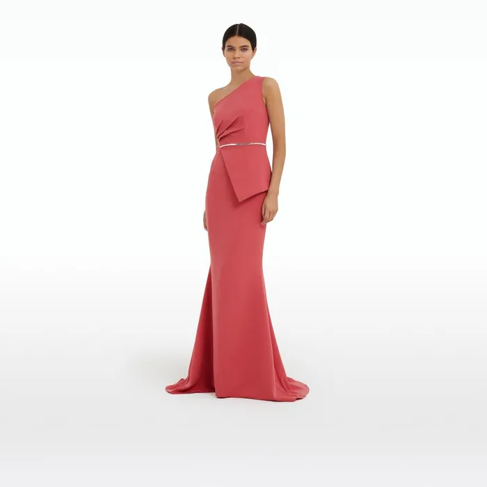 Henley Terracotta Long Dress Women Safiyaa Dresses