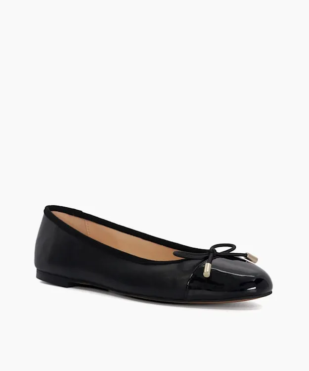 Highest Black Toe Cap Ballet Pump Dune London Black Women Dune London Flat Shoes Highest Black Toe Cap Ballet Pump Dune London Black Women Dune London Flat Shoes