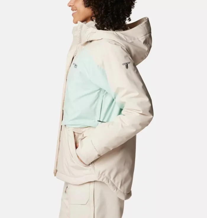 Highland Summit Jacket Dark Stone Aqua Haze Womens Columbia Sportswear Insulated and Down Highland Summit Jacket Dark Stone Aqua Haze Womens Columbia Sportswear Insulated and Down
