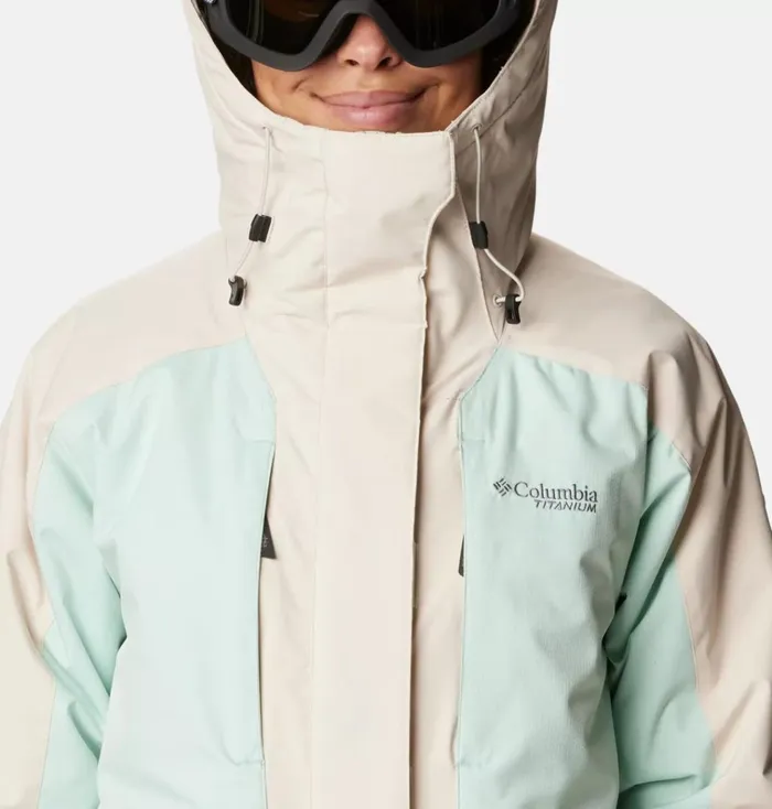 Highland Summit Jacket Dark Stone Aqua Haze Womens Columbia Sportswear Insulated and Down Highland Summit Jacket Dark Stone Aqua Haze Womens Columbia Sportswear Insulated and Down