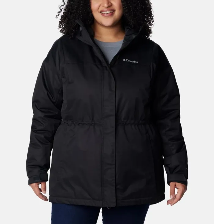 Hikebound Long Insulated Jacket 8211 Plus Size Black Womens Columbia Sportswear Insulated and Down Hikebound Long Insulated Jacket 8211 Plus Size Black Womens Columbia Sportswear Insulated and Down