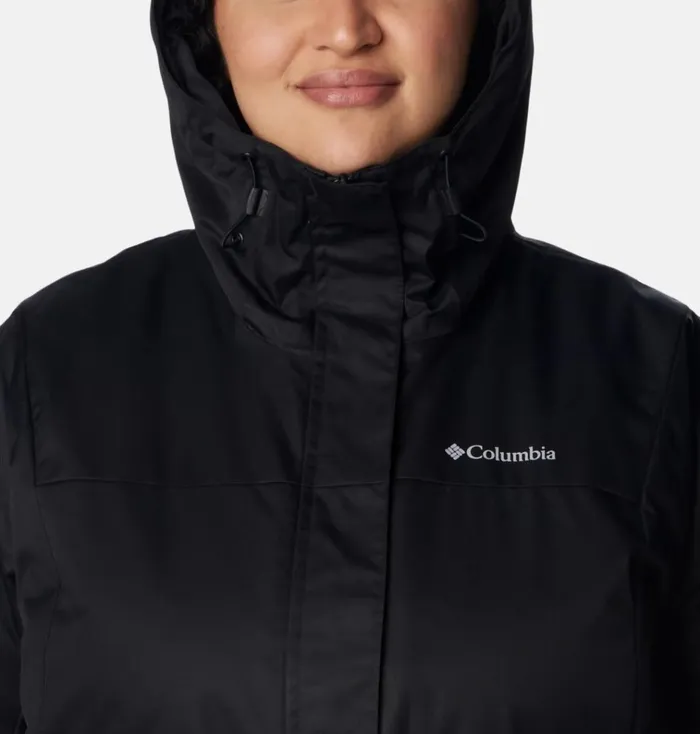 Hikebound Long Insulated Jacket 8211 Plus Size Black Womens Columbia Sportswear Insulated and Down Hikebound Long Insulated Jacket 8211 Plus Size Black Womens Columbia Sportswear Insulated and Down