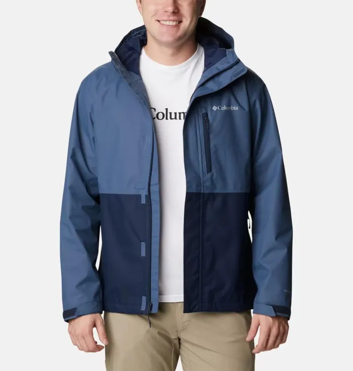 Hikebound Rain Jacket 8211 Tall Dark Mountain Collegiate Navy Mens Columbia Sportswear Rain Hikebound Rain Jacket 8211 Tall Dark Mountain Collegiate Navy Mens Columbia Sportswear Rain