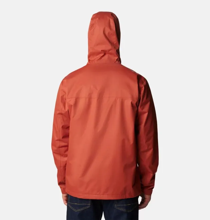 Hikebound Rain Jacket Warp Red Mens Columbia Sportswear Rain