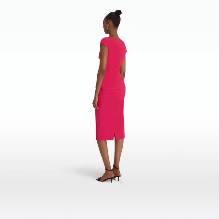 Hokuku Raspberry Skirt Women Safiyaa Skirts