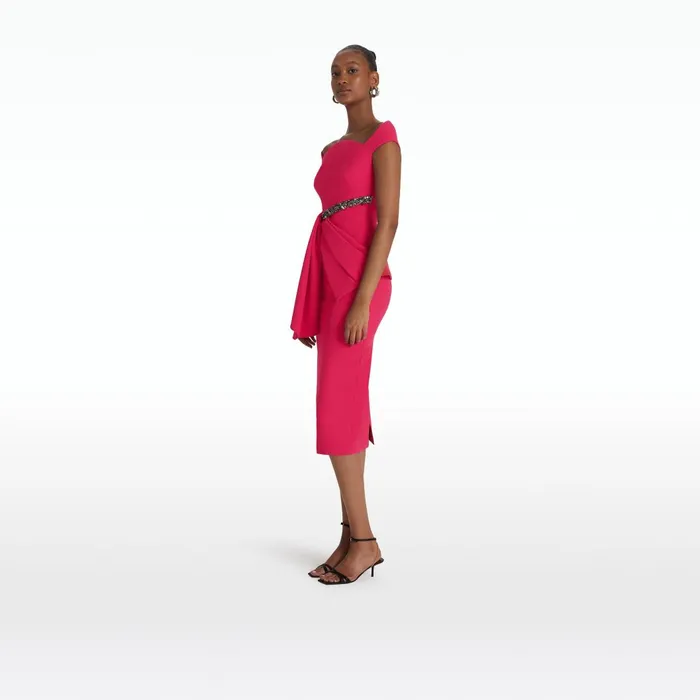 Hokuku Raspberry Skirt Women Safiyaa Skirts