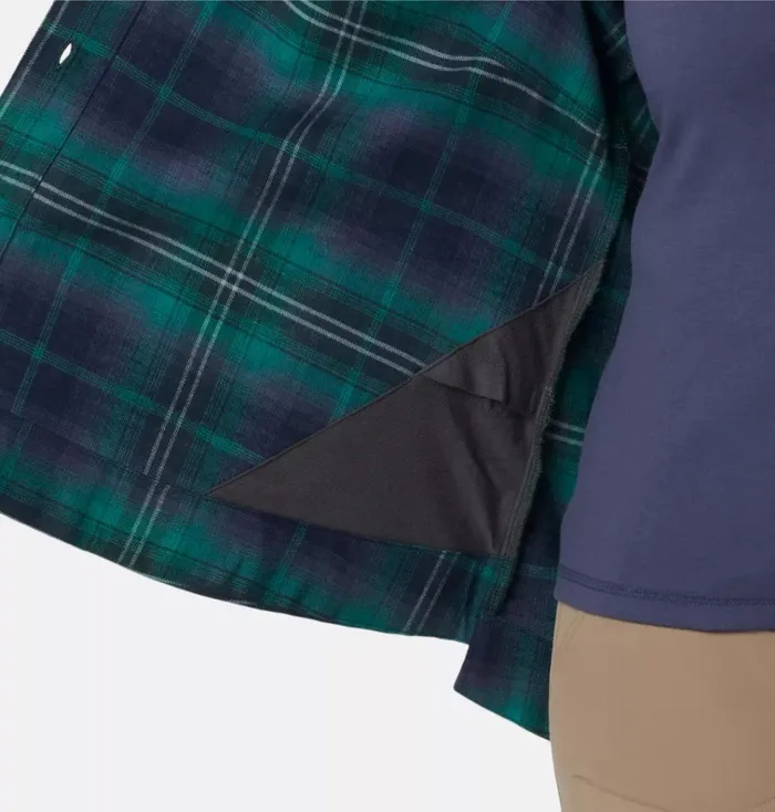 Holly Hideaway Flannel Shirt 8211 Plus Size Spruce Multi Tartan Womens Columbia Sportswear Long Sleeve Holly Hideaway Flannel Shirt 8211 Plus Size Spruce Multi Tartan Womens Columbia Sportswear Long Sleeve