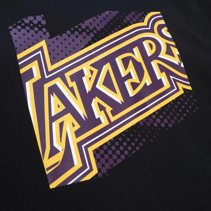 Hoodies and Sweatshirts Men Mitchell and Ness Big Face 70 Hoodie Los Angeles Lakers Hoodies and Sweatshirts Men Mitchell and Ness Big Face 70 Hoodie Los Angeles Lakers