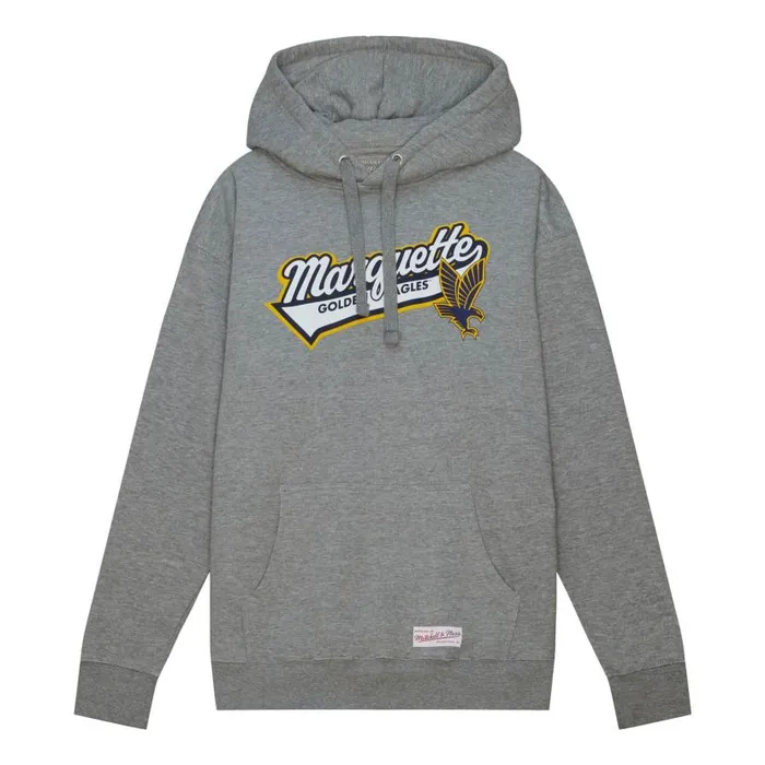 Hoodies and Sweatshirts Men Mitchell and Ness College Tailsweep Pullover Marquette University Hoodies and Sweatshirts Men Mitchell and Ness College Tailsweep Pullover Marquette University