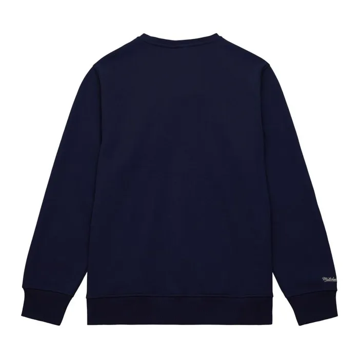 Hoodies and Sweatshirts Men Mitchell and Ness Collegiate Crew Fleece Philadelphia 76ers Hoodies and Sweatshirts Men Mitchell and Ness Collegiate Crew Fleece Philadelphia 76ers