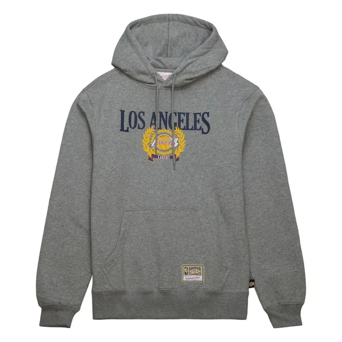 Hoodies and Sweatshirts Men Mitchell and Ness Collegiate Hoodie Los Angeles Lakers