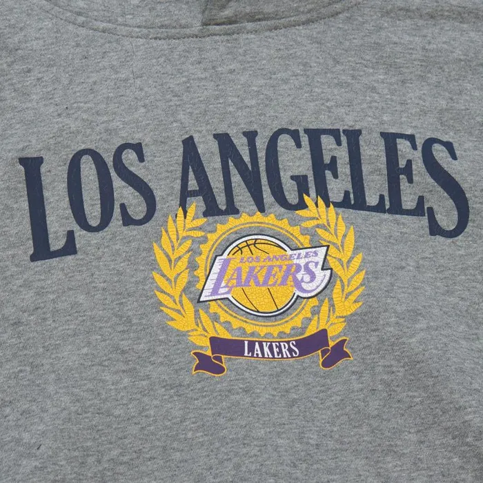Hoodies and Sweatshirts Men Mitchell and Ness Collegiate Hoodie Los Angeles Lakers Hoodies and Sweatshirts Men Mitchell and Ness Collegiate Hoodie Los Angeles Lakers