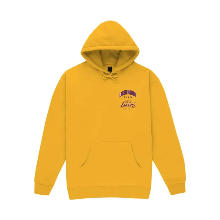 Hoodies and Sweatshirts Men Mitchell and Ness Crew Hoody Los Angeles Lakers