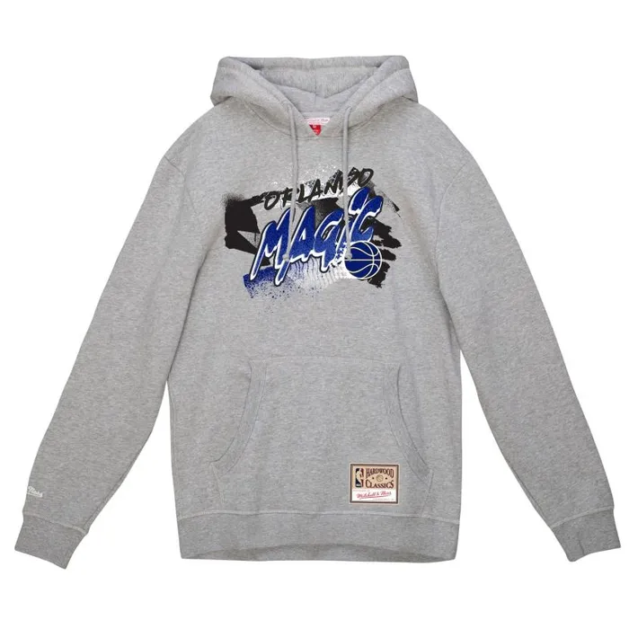 Hoodies and Sweatshirts Men Mitchell and Ness Graff Hoodie Orlando Magic