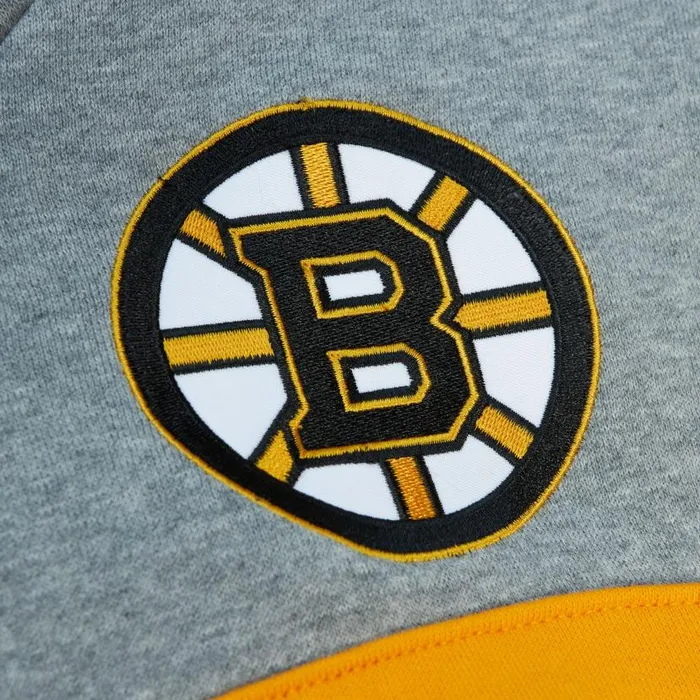 Hoodies and Sweatshirts Men Mitchell and Ness Head Coach Hoodie Boston Bruins Hoodies and Sweatshirts Men Mitchell and Ness Head Coach Hoodie Boston Bruins