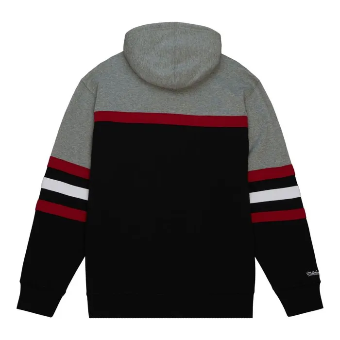 Hoodies and Sweatshirts Men Mitchell and Ness Head Coach Hoodie Chicago Blackhawks Hoodies and Sweatshirts Men Mitchell and Ness Head Coach Hoodie Chicago Blackhawks