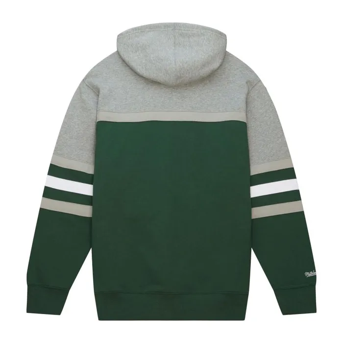 Hoodies and Sweatshirts Men Mitchell and Ness Head Coach Hoodie Michigan State University Hoodies and Sweatshirts Men Mitchell and Ness Head Coach Hoodie Michigan State University