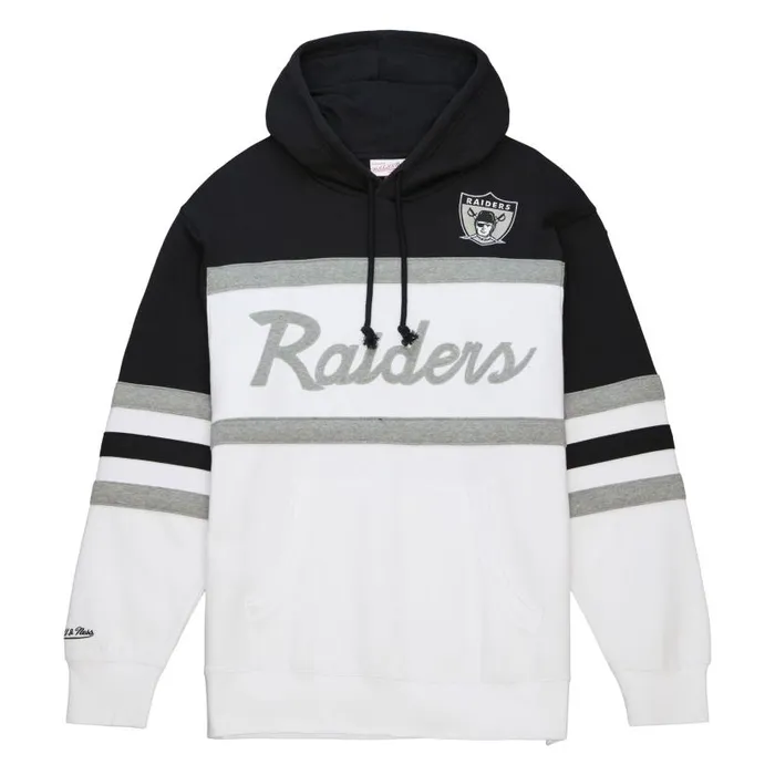 Hoodies and Sweatshirts Men Mitchell and Ness Head Coach Hoodie Oakland Raiders