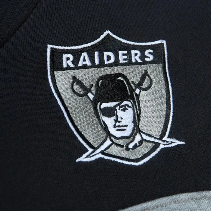 Hoodies and Sweatshirts Men Mitchell and Ness Head Coach Hoodie Oakland Raiders Hoodies and Sweatshirts Men Mitchell and Ness Head Coach Hoodie Oakland Raiders